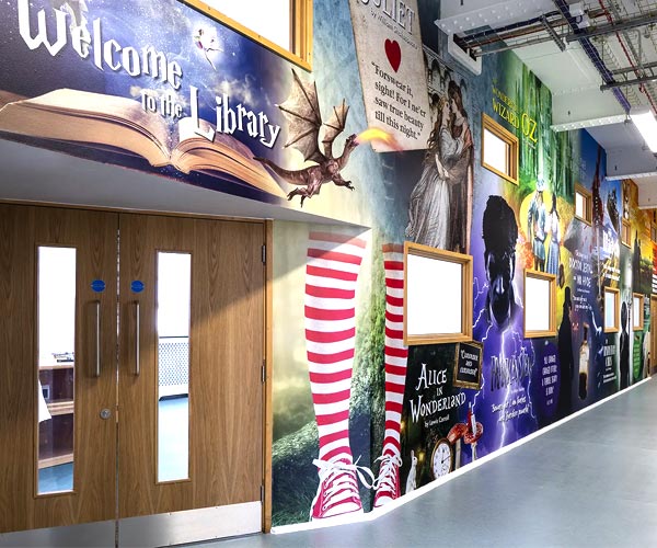 Educational Wall Graphics for Schools Dubai