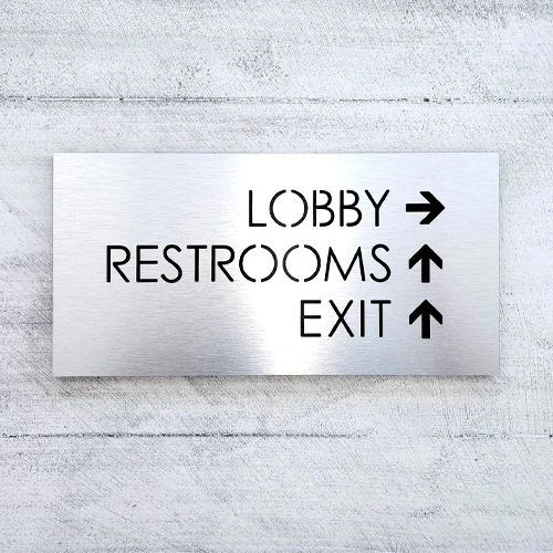 Wayfinding Sign in Dubai Print n Design