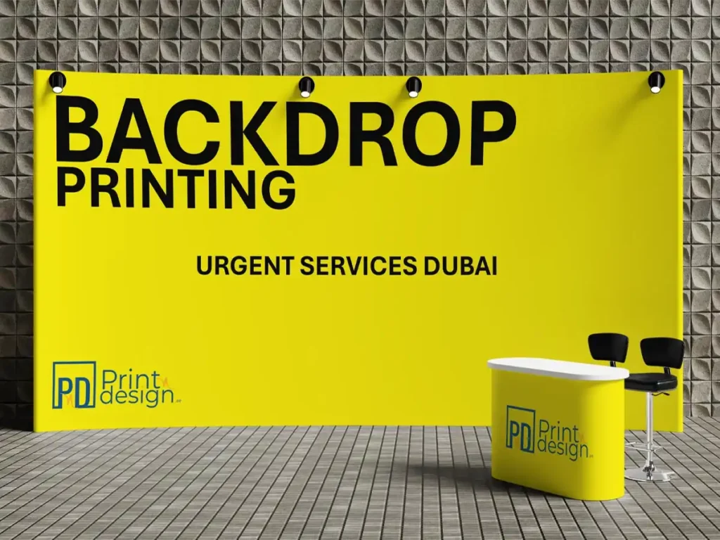 Print and Design Backdrop Printing Dubai