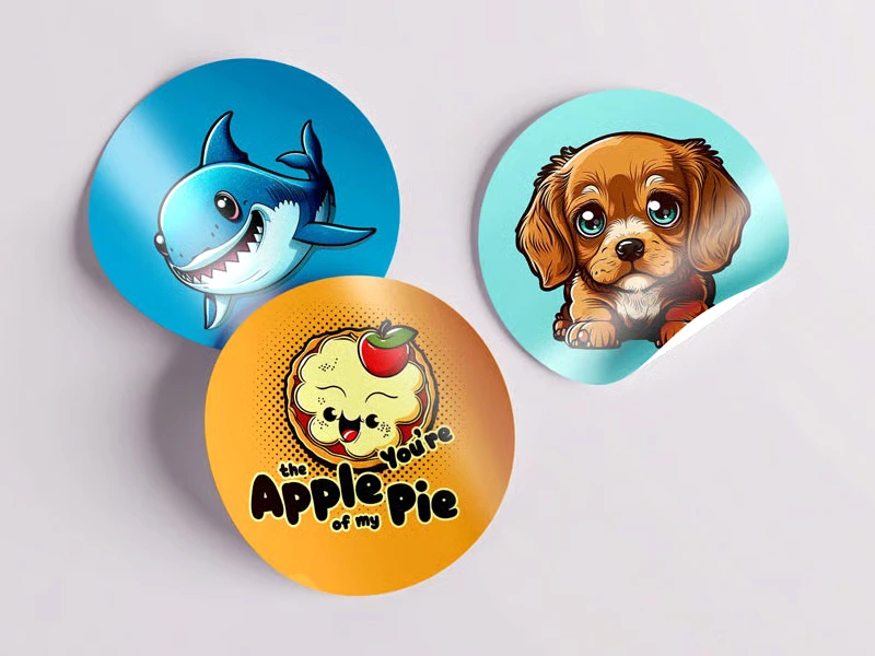 Round Sticker Printing Dubai