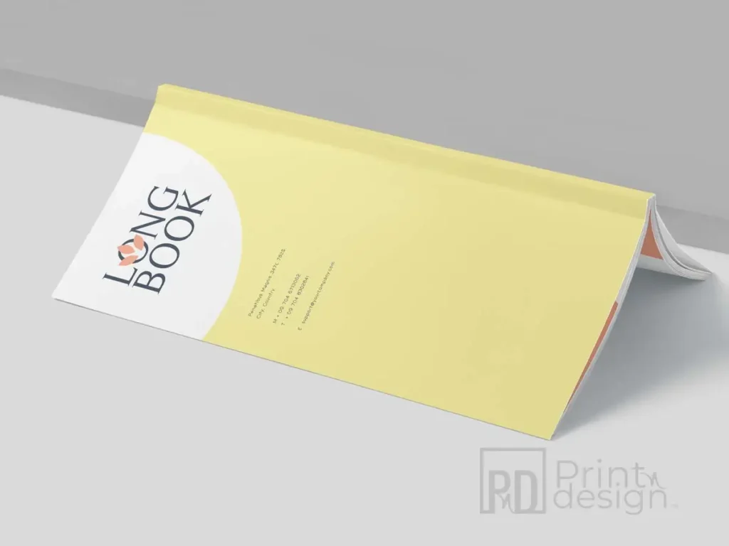 DL size Booklet Printing Dubai. Print n Design.